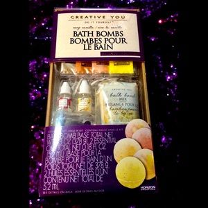 DIY Complete Bath bomb Kit Vanilla/Geranium Scents